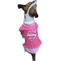 Supergirl Dog Costume Size 4