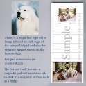Great Pyrenees Listpad with Magnet