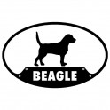 Beagle Euro Sticker
