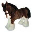 Clydesdale Horse Plush Toy Rimsky by Bocchetta